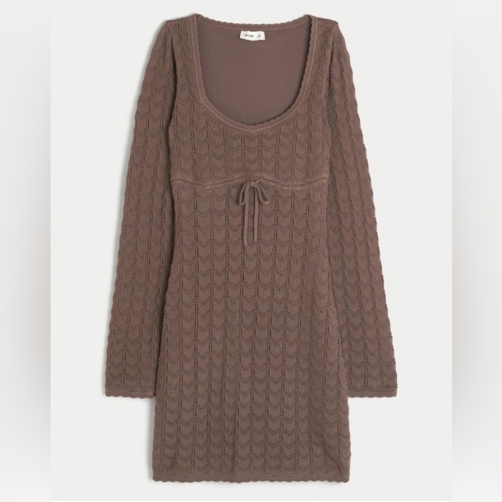 Hollister Brown Knit Dress
